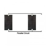 Solar Power Panels or Cells in Parallel Circuits