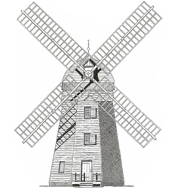 Windmill and Sun